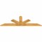 Ekena Millwork Saratoga Rough Sawn Timber Gable Bracket, Western Red Cedar, 84"W x 28"H x 2"D x 6"F, 8/12 Pitch GBW084X28X0206SAR00RWR - alternate 4